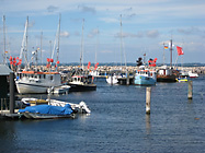 Hafen in Glowe