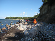 Steilküste in Glowe